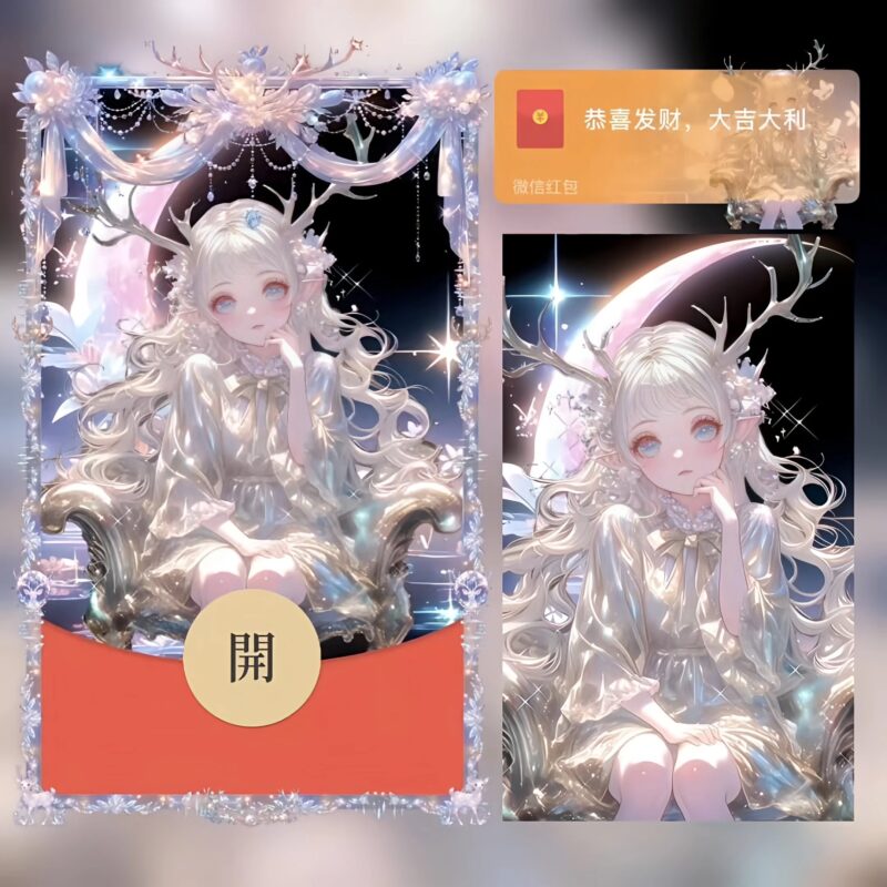 [微信红包封面每日推荐]星光瑶妹