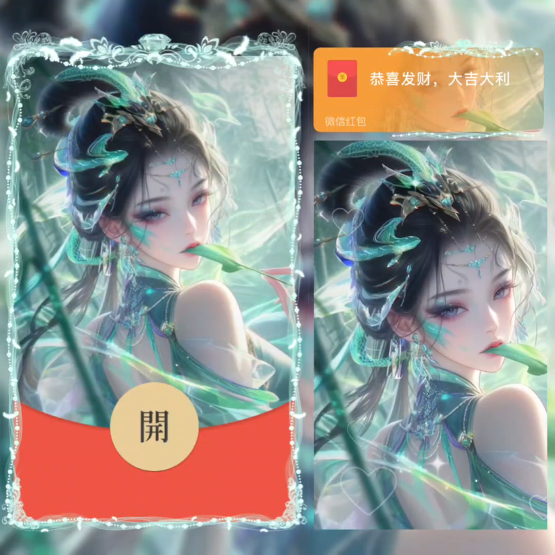 [微信红包封面每日推荐]妲己/愿照·众生和