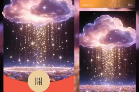 [微信红包封面每日推荐]浪漫花海动态云朵/新版动态